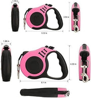 500 cm Dog & Cat Strap Leash (Multicolor) - GrabaDeal