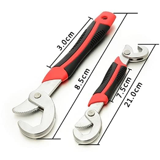 Stainless Steel Socket Adjustable Universal Multi Function Wrench Spanner Set