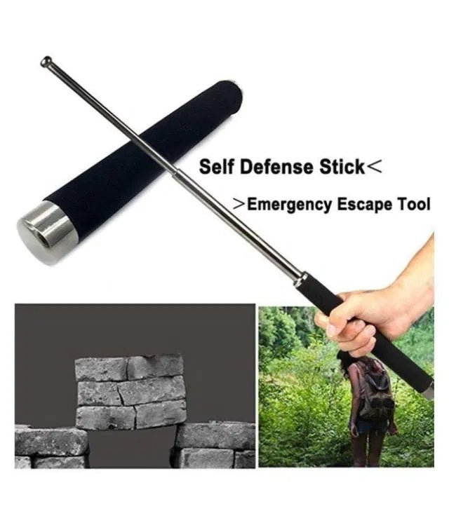 Self Defense Stick or Hand Pointer Extendable Telescopic Retractable Pointer (Pack of 1) - GrabaDeal