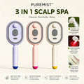 3 In 1 Scalp Spa Rechargeable Hair Spray Comb (Pack of 1)